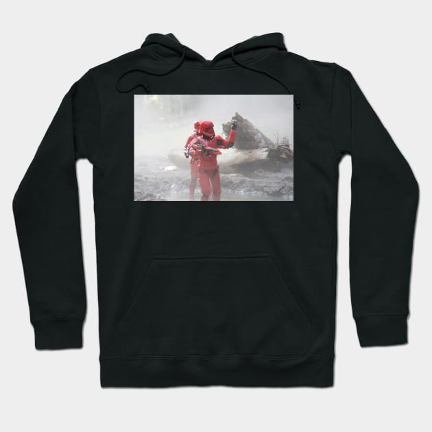 hold up Hoodie by Photee